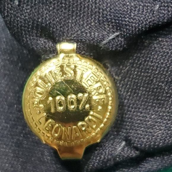 Leonardi FIRENZE Scarf ⚜️💙💚⚜️Italy Made - Picture 8 of 8